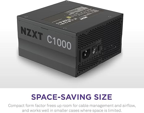 NZXT C Series 1000W 80 PLUS Gold Power Supply NZXT C Series 1000W 80 PLUS Gold Power Supply